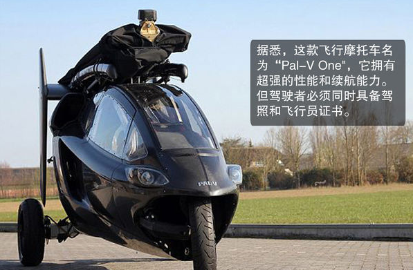 全球首款飞行摩托开售