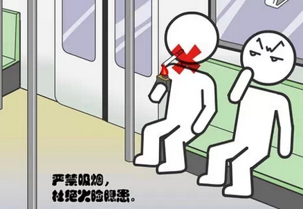 上海一乘客地铁站吸烟遭制止装聋哑